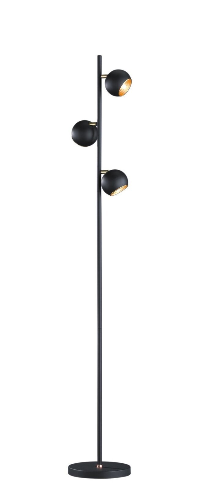 Ist zu günstig Kaufen-Dulaney Leselampe 3 Lampen 155cm - Schwarz. Dulaney Leselampe 3 Lampen 155cm - Schwarz <![CDATA[Die Stehleuchte aus dieser Serie hat ein modernes Design und ist vielseitig einsetzbar. Die dreiflammige Stehleuchte ist ideal als zusätzliches Licht neben de