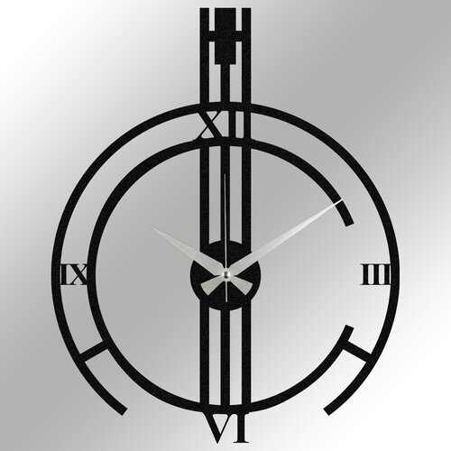 8683342213691 - Santo Analoge Wanduhr - Schwarz 8683342213691 - Santo Analoge Wanduhr - Schwarz