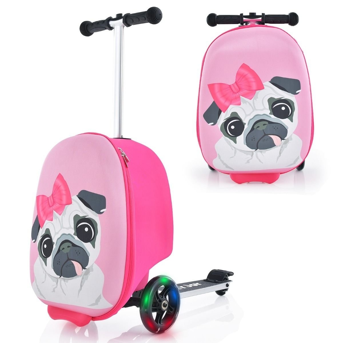 0783501395386 - Kinderkoffer mit Klapptritt - 70 x 33 x 795 cm - Pink 0783501395386 - Kinderkoffer mit Klapptritt - 70 x 33 x 795 cm - Pink