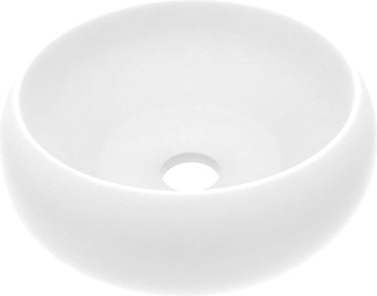 en ist günstig Kaufen-vidaXL Spülbecken-rund-40x15-cm-keramisch-mattweiß. vidaXL Spülbecken-rund-40x15-cm-keramisch-mattweiß <![CDATA[Unser rundes Waschbecken aus hochwertiger Keramik ist eine stilvolle, zeitlose Ergänzung für jedes Badezimmer und jede To