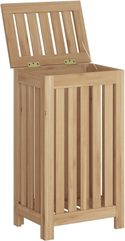 8720286819173 - Bonnevie - Wäschebehälter 35x25x60 cm Massivholz Teak vidaXL463211 8720286819173 - Bonnevie - Wäschebehälter 35x25x60 cm Massivholz Teak vidaXL463211