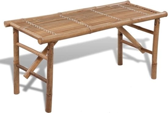 8718475909200 - vidaXL - Gartenbank - klappbar - 118 - cm - Bambus