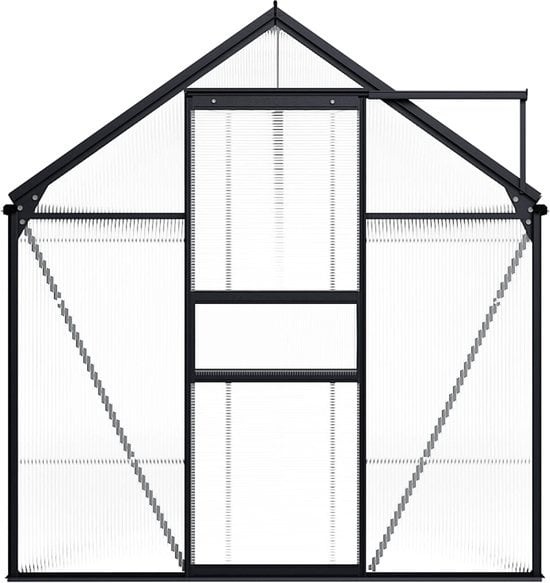 8719883813981 - vidaXL - Gartengewächshaus - 817 - m³ - Aluminium - anthrazit 8719883813981 - vidaXL - Gartengewächshaus - 817 - m³ - Aluminium - anthrazit