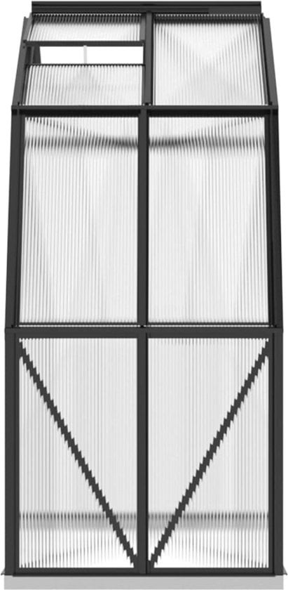 8720286760543 - vidaXL - Gewächshaus - mit - Grundrahmen - 33 - m² - Aluminium - anthrazit 8720286760543 - vidaXL - Gewächshaus - mit - Grundrahmen - 33 - m² - Aluminium - anthrazit