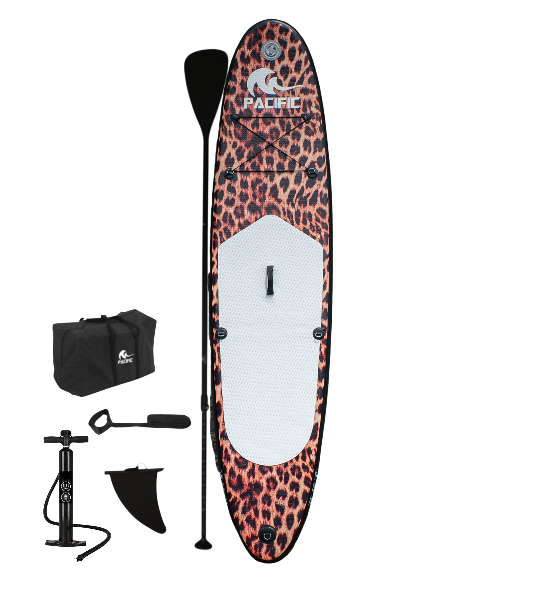 6095804459448 - Special Edition Sup Board - Pantherdruck weiß - INCL Stuhl und GRATIS wasserdichte Handytasche - Extra stabil - 305 cm - 6 Stück - bis zu 100 kg - aufblasbar 6095804459448 - Special Edition Sup Board - Pantherdruck weiß - INCL Stuhl und GRATIS wasserdichte Handytasche - Extra stabil - 305 cm - 6 Stück - bis zu 100 kg - aufblasbar