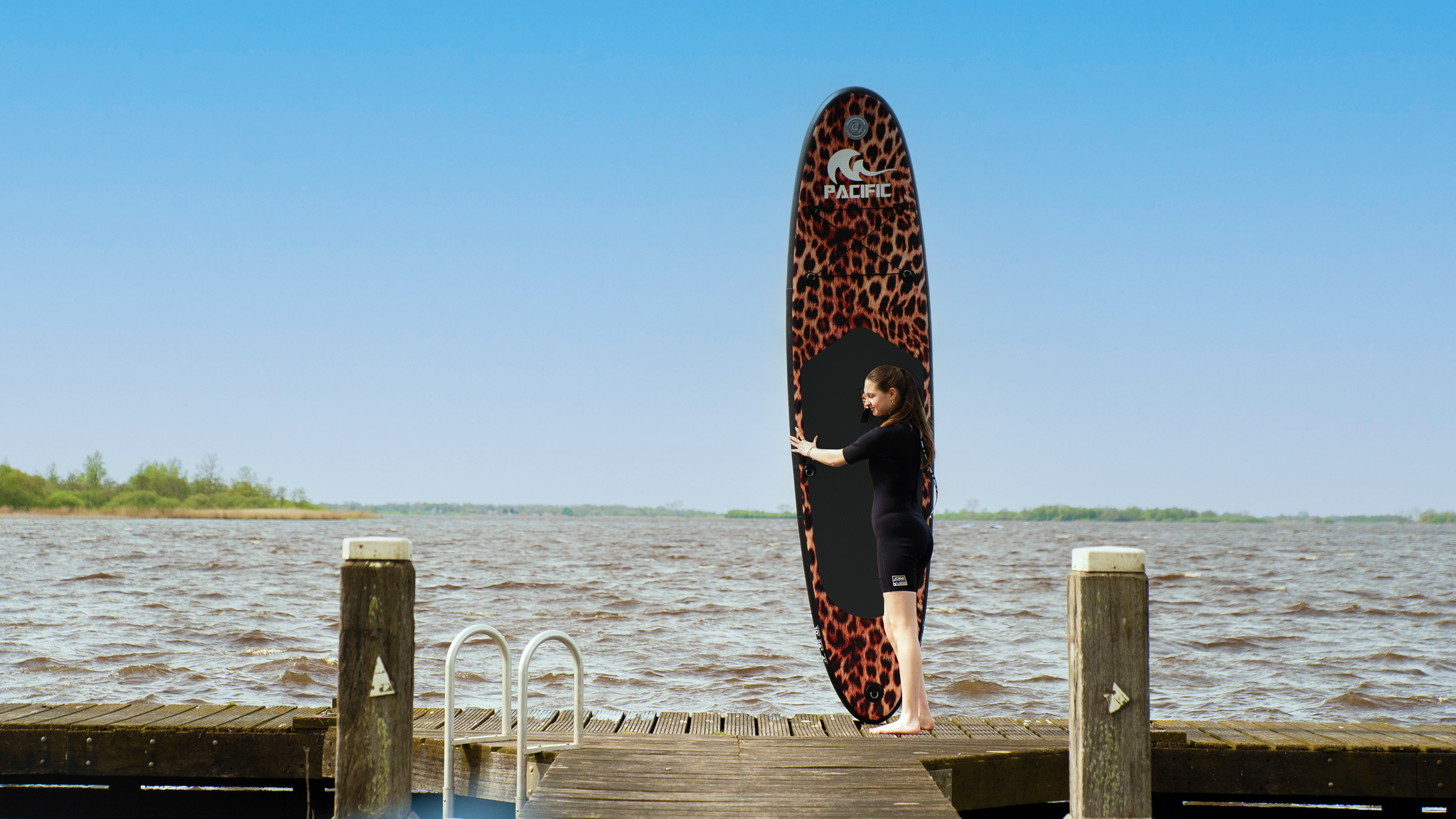 6095800946959 - Special Edition Sup Board -Pantherdruck schwarz - INCL Stuhl und GRATIS wasserdichte Handytasche - Extra Stabil - 305 cm - 6 Stück - Bis zu 100 kg - Aufblasbar 6095800946959 - Special Edition Sup Board -Pantherdruck schwarz - INCL Stuhl und GRATIS wasserdichte Handytasche - Extra Stabil - 305 cm - 6 Stück - Bis zu 100 kg - Aufblasbar