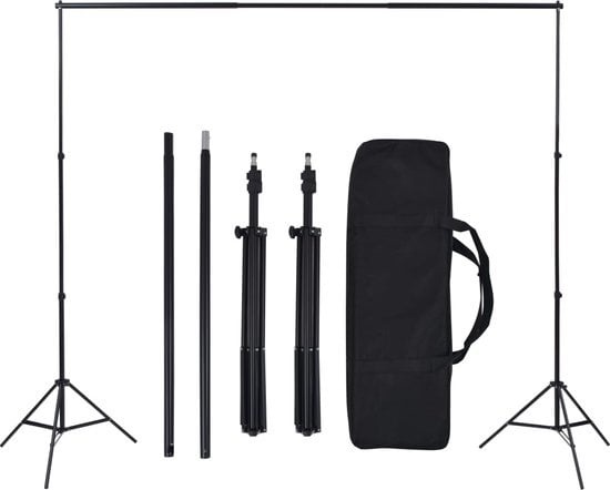 8718475522959 - vidaXL Fotostudio-Set mit 5 farbigen Hintergründen und einstellbarer Aufhängung 8718475522959 - vidaXL Fotostudio-Set mit 5 farbigen Hintergründen und einstellbarer Aufhängung