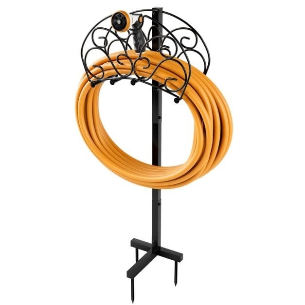 0783501395232 - Gartenschlauch-Halter - Metall - Schwarz - 40x17x1065cm 0783501395232 - Gartenschlauch-Halter - Metall - Schwarz - 40x17x1065cm