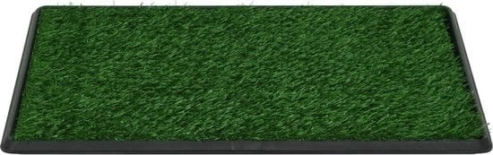 8719883667409 - vidaXL - Haustiertoilette - 2 - Stück - mit - Behälter - und - Kunstrasen - 76x51x3 - cm - grün 8719883667409 - vidaXL - Haustiertoilette - 2 - Stück - mit - Behälter - und - Kunstrasen - 76x51x3 - cm - grün