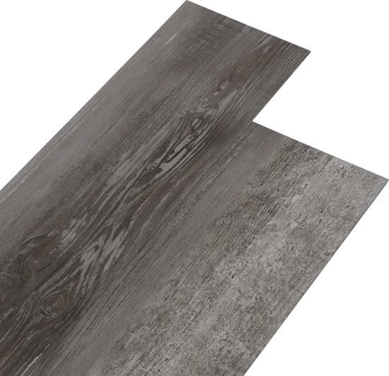 vidaXL - Bodenplatten - selbstklebend - 5.21 - mÂ² - 2 - mm - PVC - gestreift - Holz