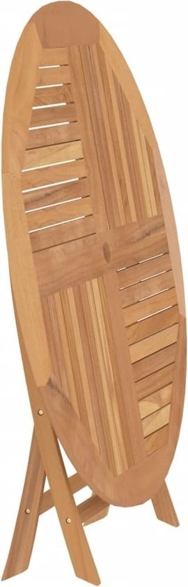8720845749415 - vidaXL Gartentisch klappbar Ø 110x75 cm massiv Teak 8720845749415 - vidaXL Gartentisch klappbar Ø 110x75 cm massiv Teak