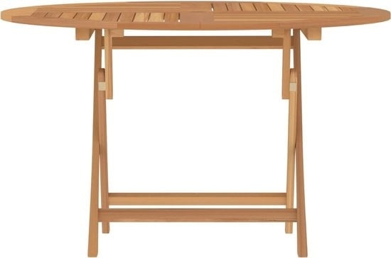 8720845749415 - vidaXL Gartentisch klappbar Ø 110x75 cm massiv Teak 8720845749415 - vidaXL Gartentisch klappbar Ø 110x75 cm massiv Teak