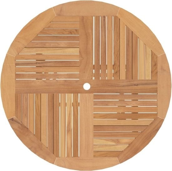 8720845749415 - vidaXL Gartentisch klappbar Ø 110x75 cm massiv Teak 8720845749415 - vidaXL Gartentisch klappbar Ø 110x75 cm massiv Teak