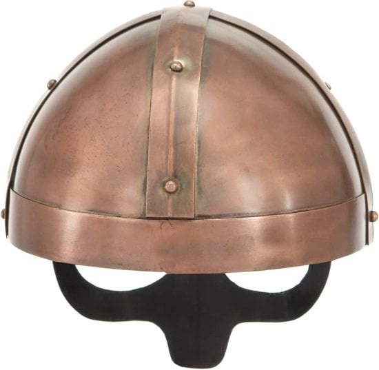 Helm XL günstig Kaufen-vidaXL Wikingerhelm Replik LARP Stahl kupferfarben. vidaXL Wikingerhelm Replik LARP Stahl kupferfarben <![CDATA[Dieser antik anmutende Replik-Helm eignet sich hervorragend für LARP (Live Action Roleplay), Cosplay, Halloween-Partys, Theaterrequisiten und 