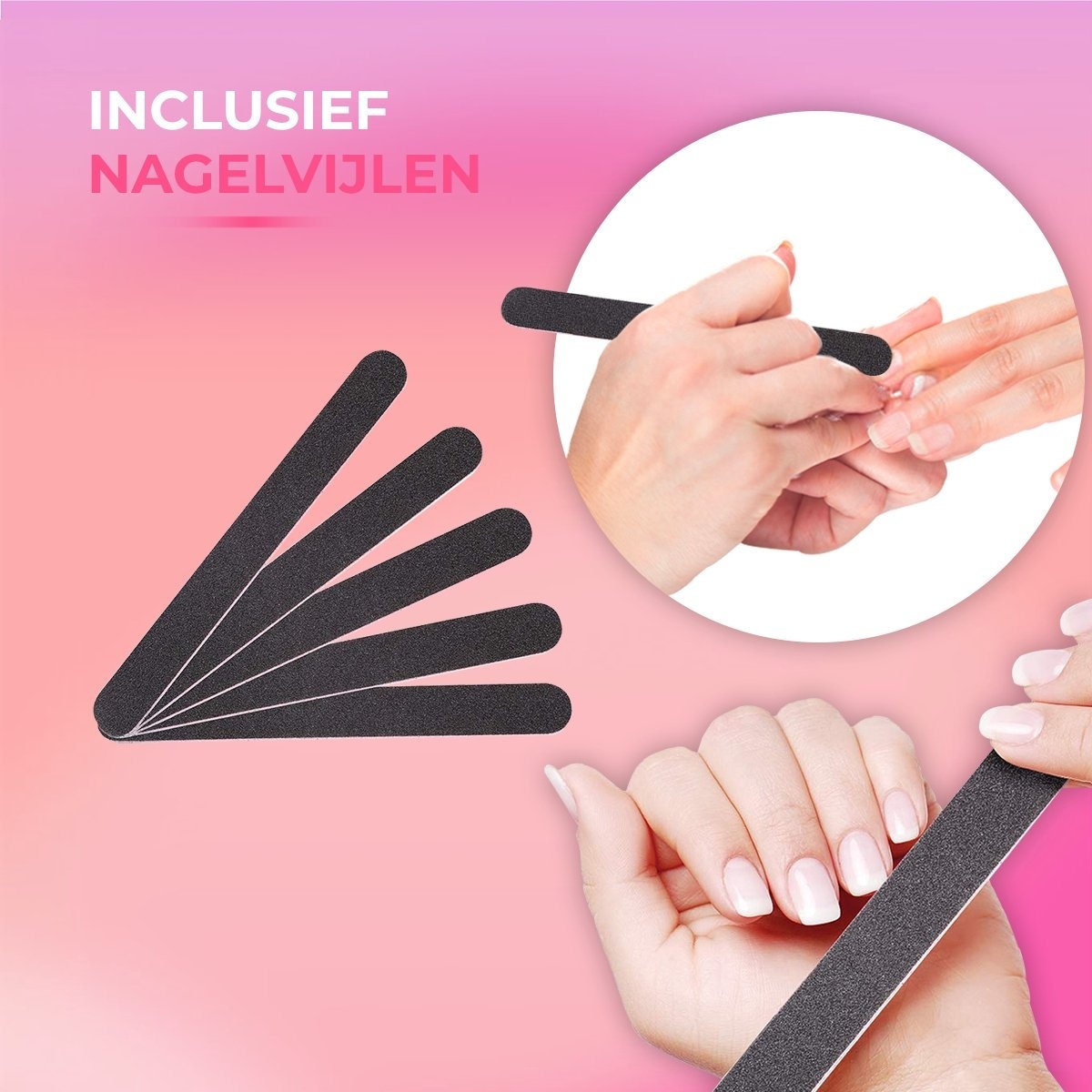8720256830740 - Elektrische Nagelfeile - Nagelfräse - Maniküre und Pediküre Set - mit 6 Bits 36 Schleifrollen und Nagelknipser 8720256830740 - Elektrische Nagelfeile - Nagelfräse - Maniküre und Pediküre Set - mit 6 Bits 36 Schleifrollen und Nagelknipser