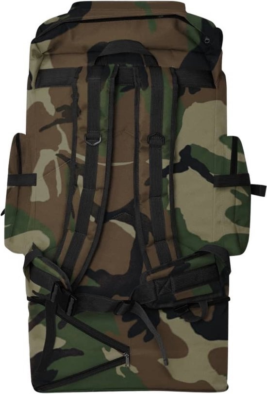 8718475973386 - vidaXL - Rucksack - Armee-Stil - XXL - 100 - L - Camouflage 8718475973386 - vidaXL - Rucksack - Armee-Stil - XXL - 100 - L - Camouflage