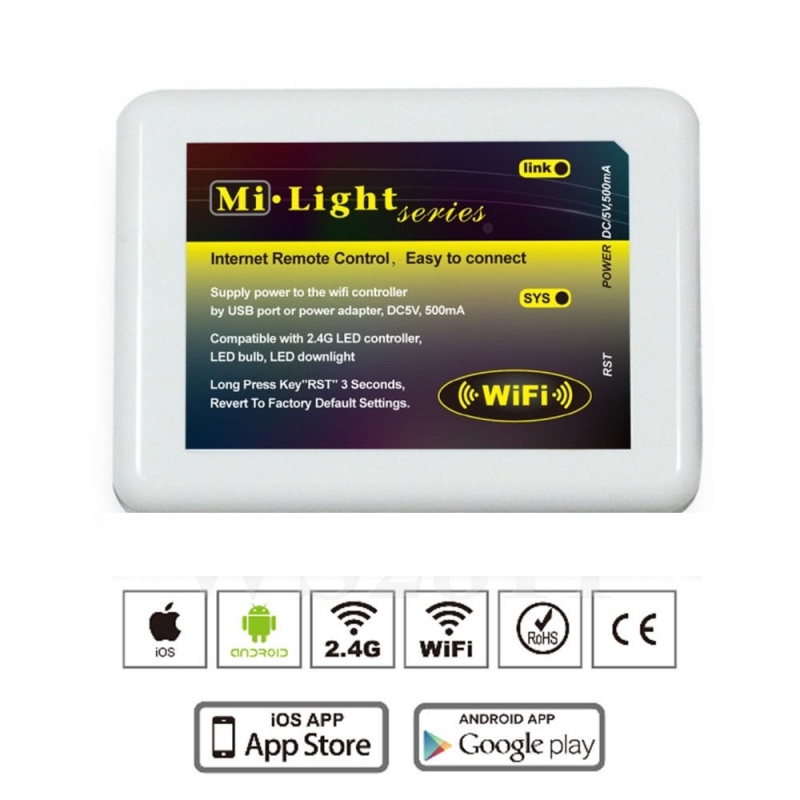 LED lampen | WiFi controller | Android & iOS app