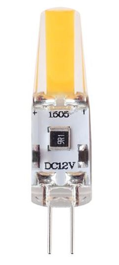 G4 steeklampje | LED 1,5W=15W halogeen | warmwit 2700K | 12V DC - dimbaar