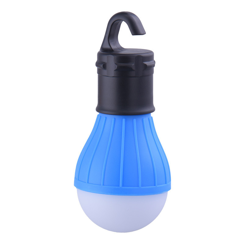 LED tentlamp | camping LEDlamp op batterij | 3 standen | blauw