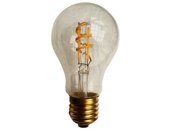 E27 LED gloeilamp | amber/rookglas 4W=40W