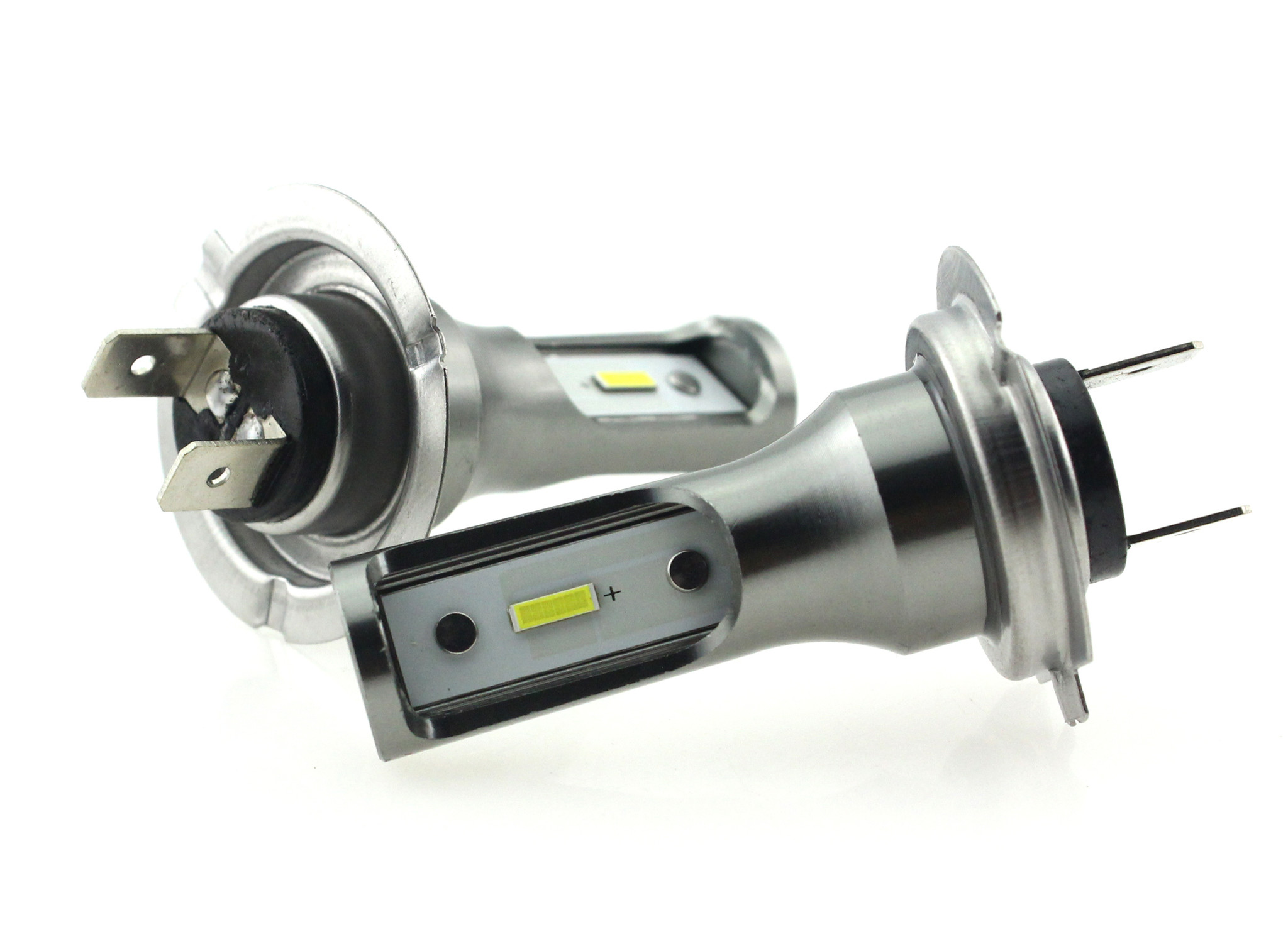 H7 koplamp set | 2x 2-SMD LED daglichtwit 6000K | 12V DC