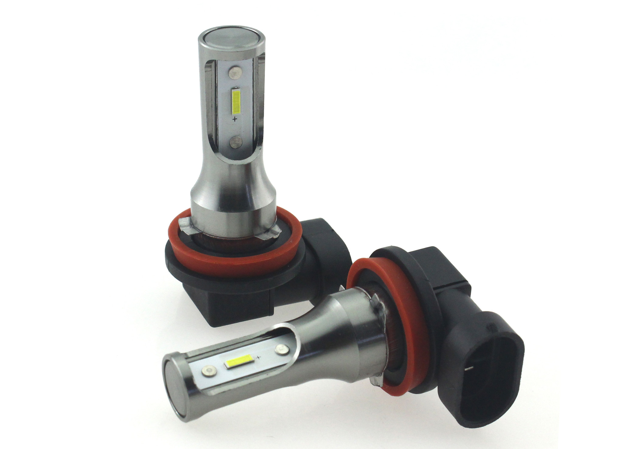 H8 koplamp set | 2x 2-SMD LED daglichtwit 6000K | 12V DC