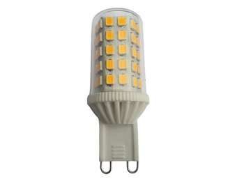 aanplakbiljet Carrière Mentor G9 steeklampje | LED 5W=50W halogeen | warmwit 2700K | dimbaar | 230V