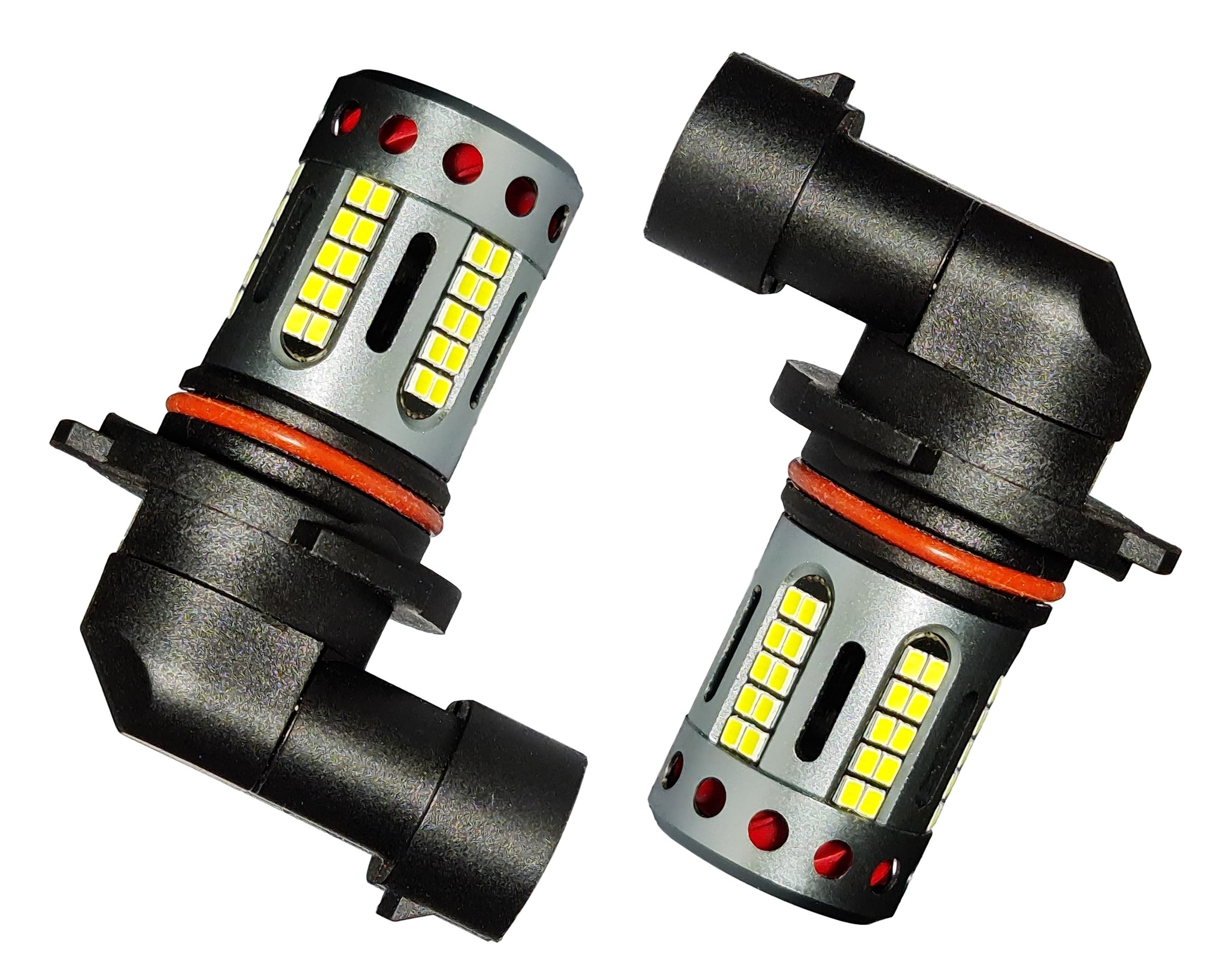 HB4 9006 koplamp set | 2x 60-SMD LED daglichtwit 6000K - 1950 Lm/stuk | CAN-BUS 12-18V DC