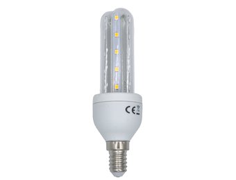 Spaarlamp E14 LED 6W=36W gloeilamp warmwit | 230 V AC