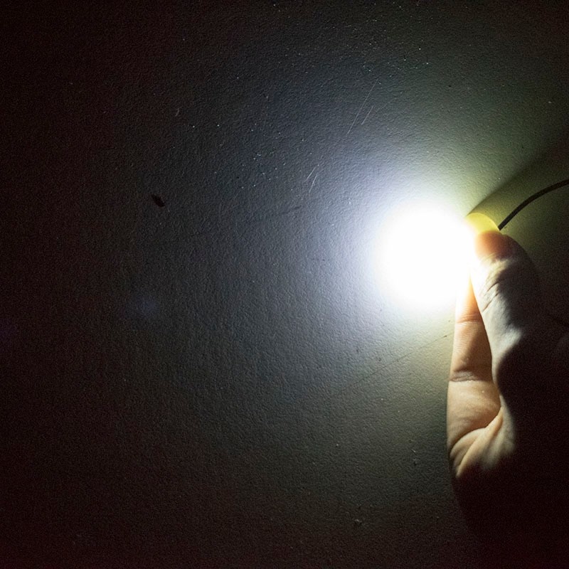 Auto LEDlamp | autoverlichting LED T5 | kleur wit | 12V DC