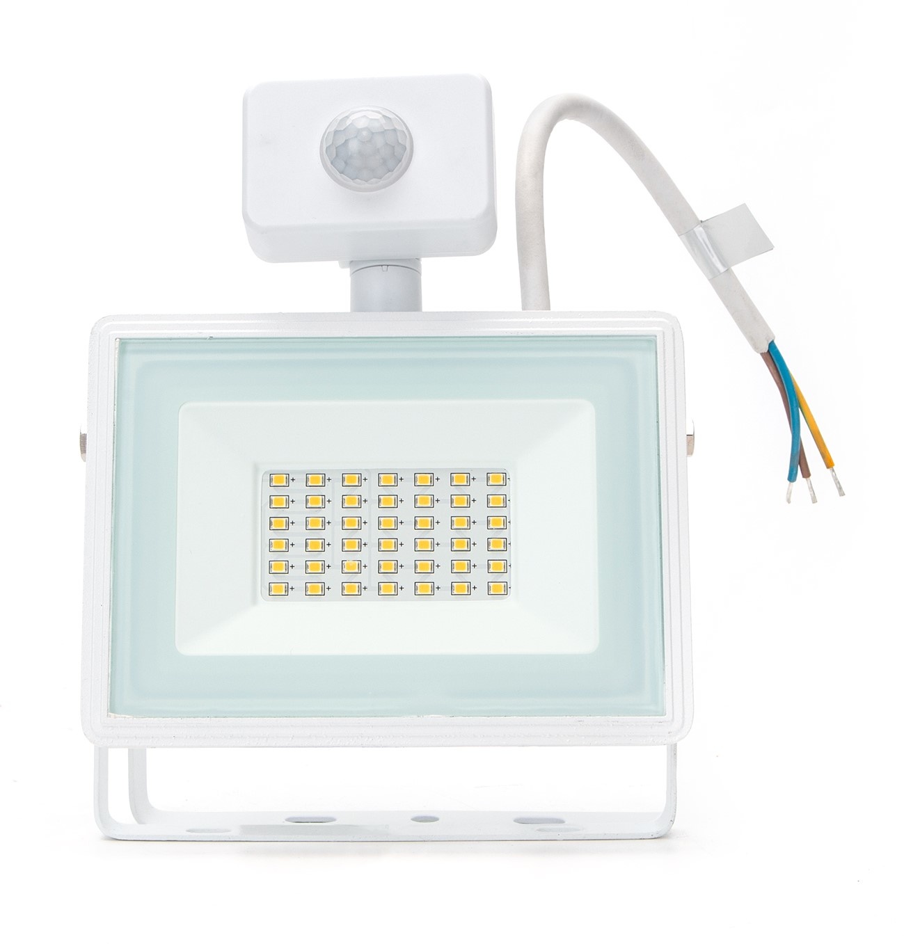 LED buitenlamp wit | 30W=300W LED schijnwerper | IR sensor | daglichtwit 6400K | waterdicht IP65