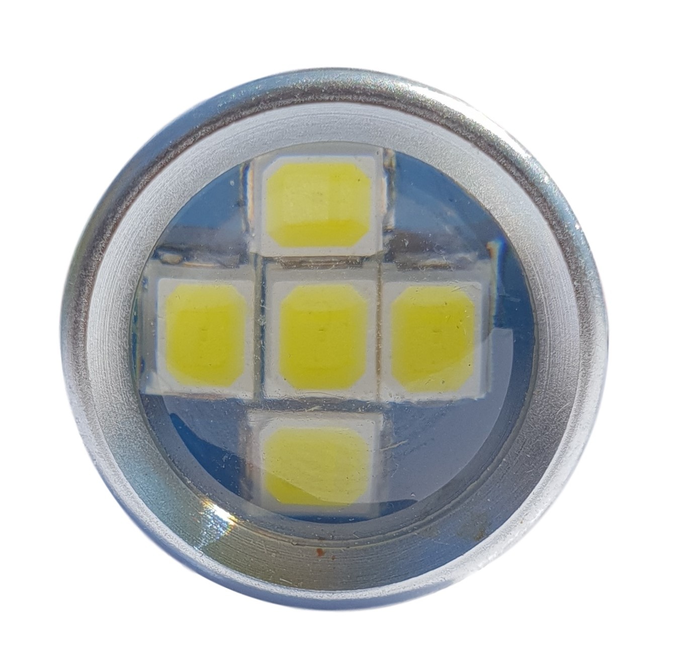 H11 koplamp 2 stuks | 55-SMD daglichtwit 6000K met lens | 12V