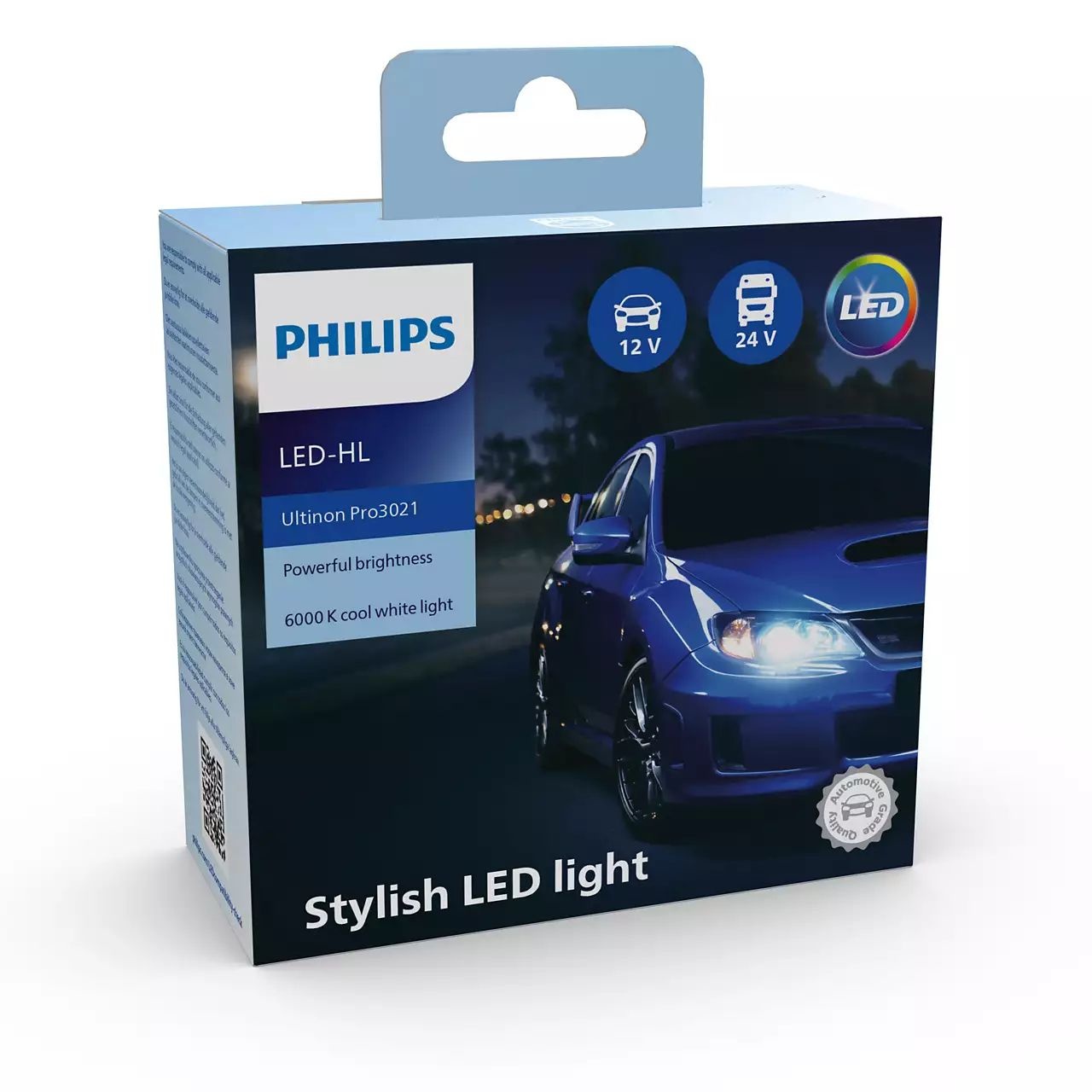 H1 autolamp set Philips | Ultinon Pro3021 LED 12V & 24V | daglichtwit 6000K