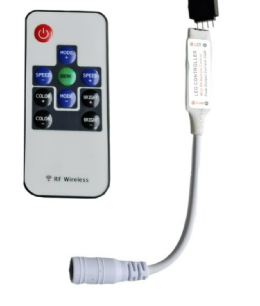 LED strips | RGB LED strip controller RF | 12/24V DC 3x6A