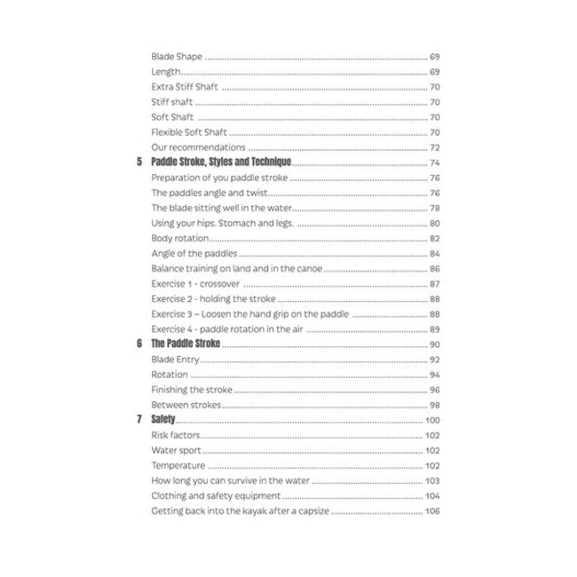 Kajak instructies recreatie, training & racing, Mathias Olav Hamar & Jan Sigurd Horn