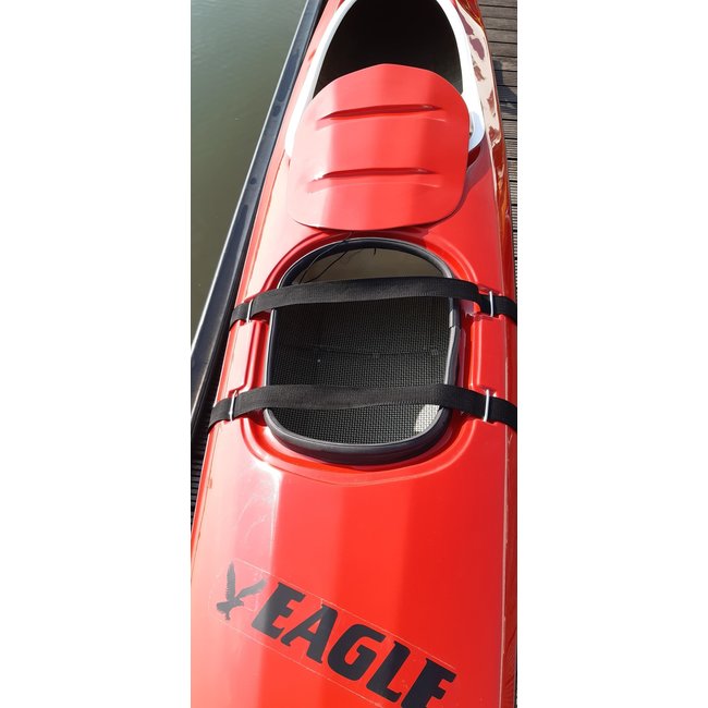 Eagle Touring 490 met dekluik, k/carbon bodemlaag