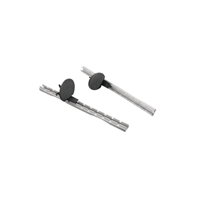 Rainbow Pedaalvoetsteunen, Alum. click p.p