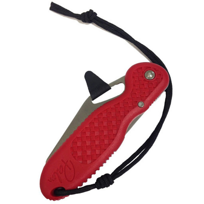 Palm Mes, Folding Knife, met koord