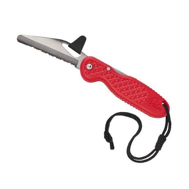 Palm Mes, Folding Knife, met koord