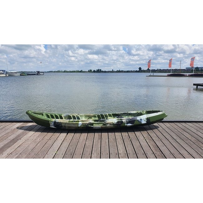 Sunshine 370 Tandem, incl.  luxe zit/rugsteunen & peddels