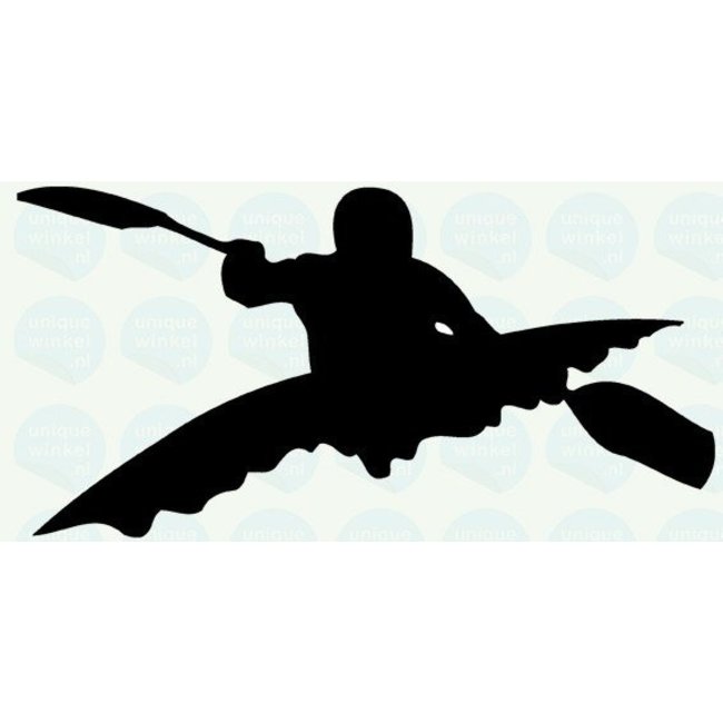 Sticker Wildwater, 25x12.5 cm.