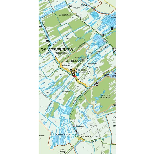 Falk Kaart Weerribben 34