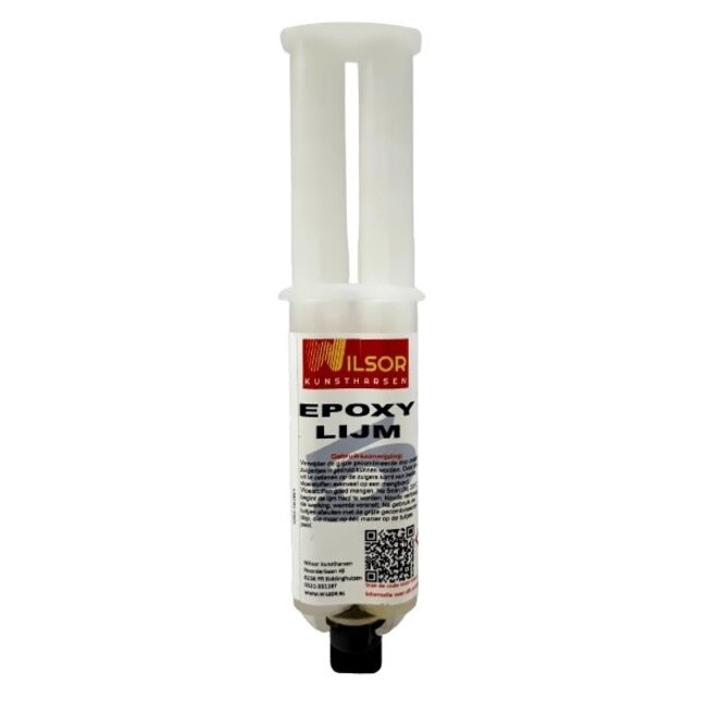 Wilsor Epoxy lijm, 2 componenten lijmspuit