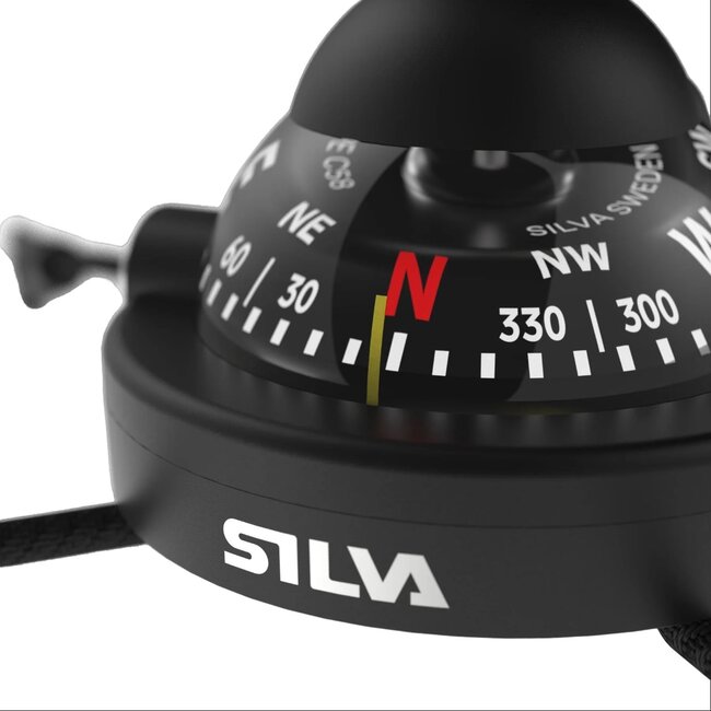 Silva Kompas, elastiek-dekmontage