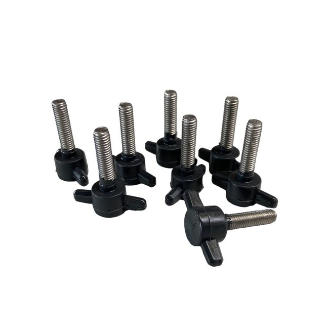 Nelo Vleugelschroef,  M5, per stuk