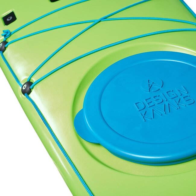 Design Kayaks Unplugged HV, scheg, 3 dekluiken