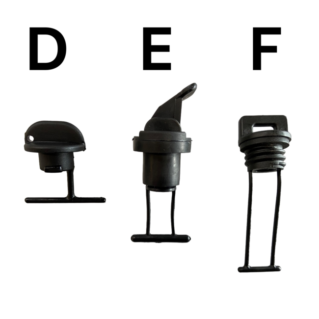 Loosdop, diverse merken