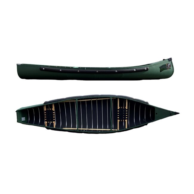 Sportspal 14 Ft. Tandem, met spiegel, 2 webbing banken