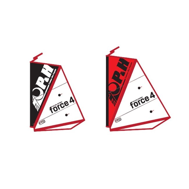 P&H Force 4, Zeilset