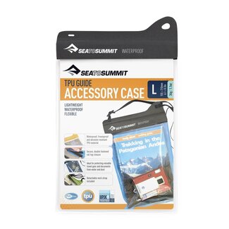 Sea to Summit Transparant tasje TPU Waterproof - L